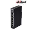 Dahua PFL2106-4ET-96 ePoE switch,  3x 10/100(PoE+/PoE) + 1x 10/100(HighPoE/PoE+/PoE) + 1x SFP + 1 gigabit uplink, 96W
