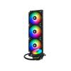 ID-Cooling CPU Water Cooler - ZOOMFLOW 360 XT (25dB; max. 115,87 m3/h; 3x12cm, A-RGB LED)