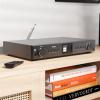 Majority Internet rádió - Fitzwilliam 2 Fekete (Digitális Hi-Fi rádió (Internet, DAB/DAB+, FM), Bluetooth, Távírányító)