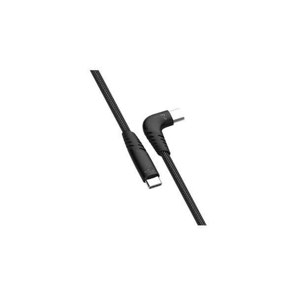 Silicon Power Kábel - USB Type-C to USB Type-C (Szürke, 1m, max. 20V/3A, 60W, 480MB/s)