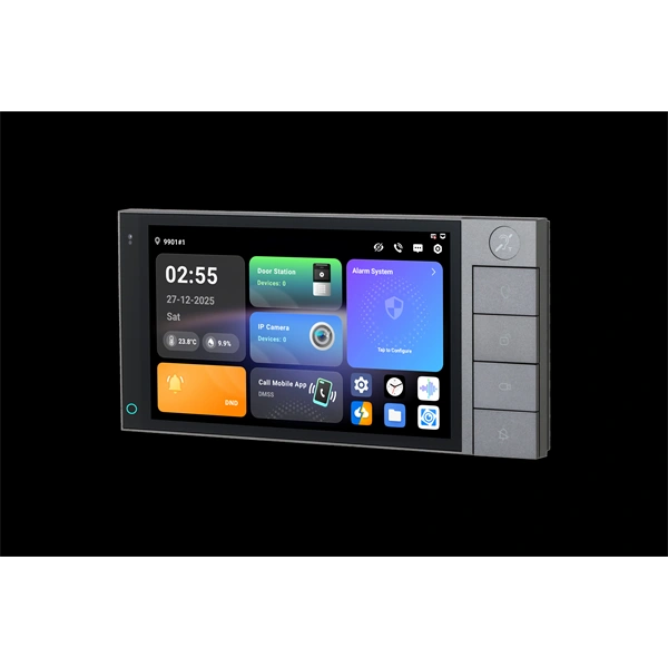 Dahua 2 vezetékes IP video kaputelefon - SCP3022B-IBZ-S (beltéri egység, Android, 7