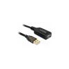 Delock Kábel - 82308 (USB2.0 Hosszabbító kábel, aktív, 5m)