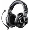 ONEODIO DJ Fejhallgató - Fusion A71M Black (Vezetékes, 3,5mm, 6,35mm jack, mikrofon, Hi-Res Audio)