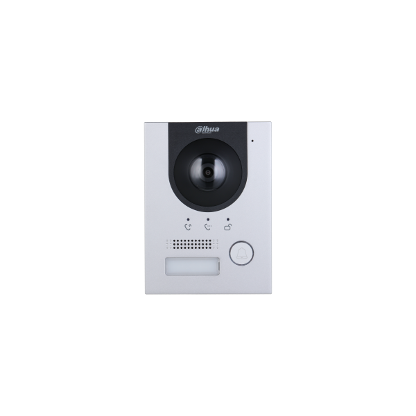 Dahua IP video kaputelefon - VTO2202F-P-S3 (kültéri egység, 2MP, IK07, IP65, audio, SD, RS485, I/O, 12VDC/PoE)