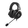 Arozzi Gaming Fejhallgató - Aria (vezetékes, hangerőszabályzó, 3.5mm jack, 2,2m, fekete)