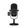 Mikrofon Streamplify MIC VOX + asztali tartó, fekete