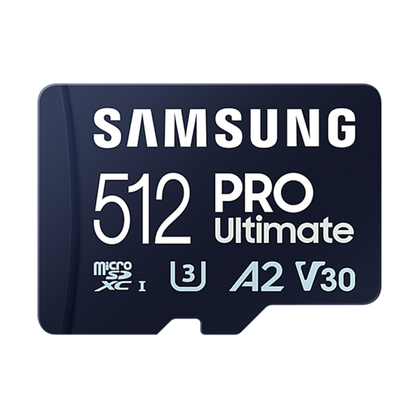 Samsung MicroSD kártya - 512GB MB-MY512SA/WW (PRO Ultimate, Class10, R200/W130, adapter, 512GB)