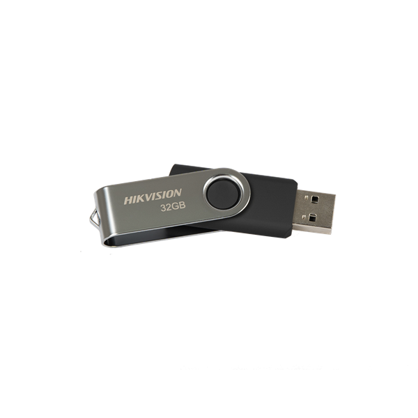 Hikvision Pendrive - 16GB USB3.0, M200S, Kihajtható design, Fekete