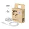 Club 3D Vezeték nélküli töltő - CAC-3026 (Qi2 25W Wireless, 1m, fehér)
