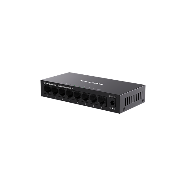 IP-COM Switch Menedzselhető - G2208D (8x1Gbps; 16Gbps)