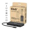 Club 3D USB Hub - CSV-2552 (USB-C to 2xUSB-C, 2xUSB-A, 2xHDMI, RJ45, SD/MicroSD, 100W PD, 4K60hz)