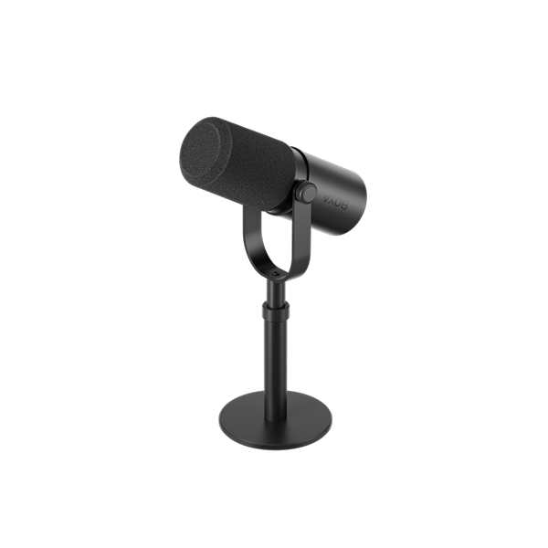 BOYA Mikrofon - CastMic P60D (USB, állvány, fekete)