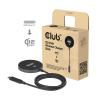 Club 3D Vezeték nélküli töltő - CAC-3027 (Qi2 25W Wireless, 1m, fekete)