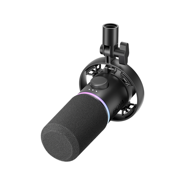 BOYA Mikrofon - CastMic S60 (USB, LED, fekete)