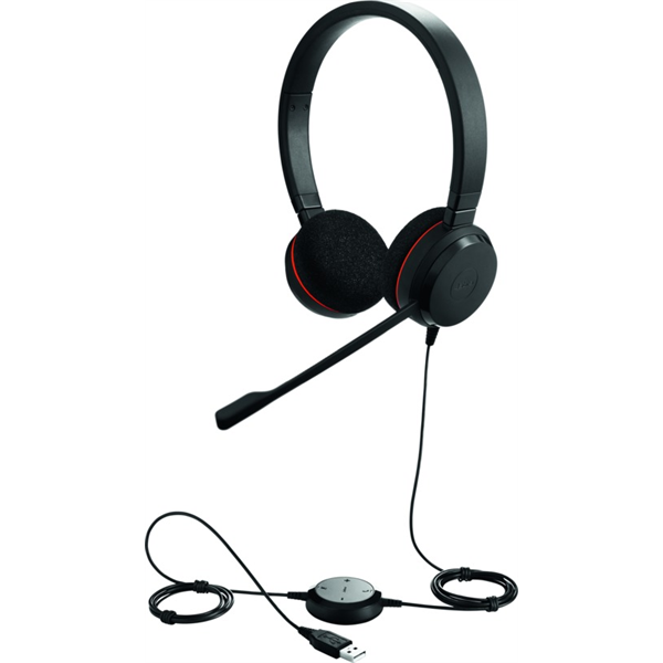 Jabra Fejhallgató - Evolve 20 UC Stereo (4999-829-209)