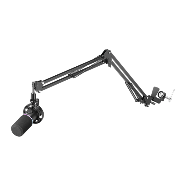 BOYA Mikrofon - CastMic S60B (USB, fekete) + Boom Arm állvány