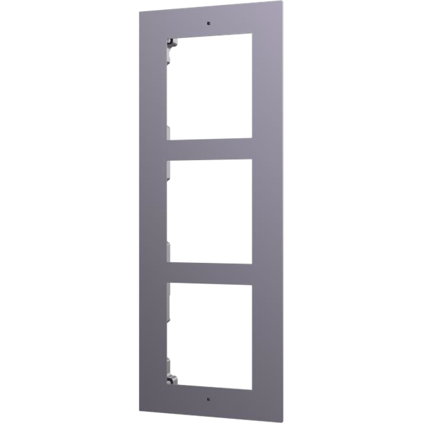 Hikvision IP kaputelefon szerelőkeret - DS-KD-ACF3 (3 modulos, süllyesztett)