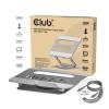 Club 3D Notebook Állvány - CSV-2554 (100W,4K60Hz HDMI, 3x USB-C, RJ-45, 2x USB-A)