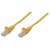 Manhattan Kábel - U/UTP Patch (RJ45 to RJ45, Cat6, 15m, sárga, réz)
