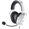 Razer Fejhallgató - Blackshark V2 X White (3,5mm Jack, mikrofon, hangerőszabályzó, 1,3m kábel, fehér)