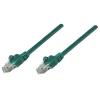 Manhattan Kábel - U/UTP Patch (RJ45 to RJ45, Cat6, 20m, zöld, réz)