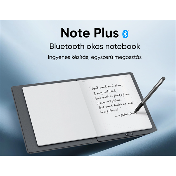 XP-PEN Grafikus kijelző - Note Plus (aktív terület: 210*146mm, 1000mAh, BT5.3, 1 gomb)