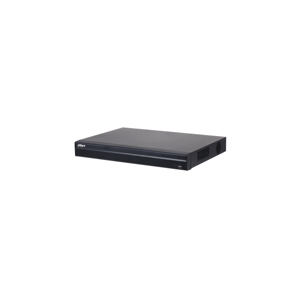 Dahua NVR Rögzítő - NVR4216-4KS2/L (16 csatorna, H265, 200Mbps rögzítési sávszélesség, HDMI+VGA, 2xUSB, 2x Sata, I/O)