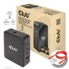 Club 3D Hálózati Adapter - CAC-1917 (140W GaN, 3x USB-C, 1x USB-A, PD3.1, 4 csatlakozó)