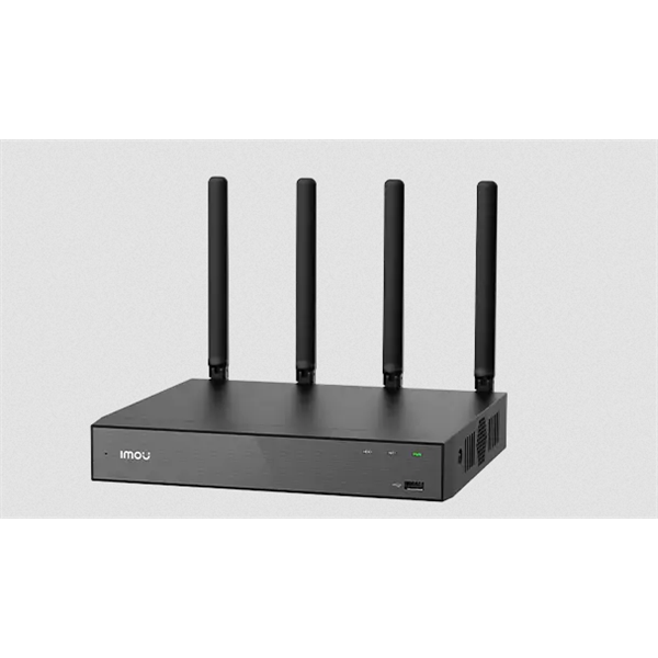 Imou NVR rögzítő - NVR-N118W-8A0E (18 csatorna, Wifi6; H265, HDMI, VGA, USB, 1x Sata (max16TB), Onvif; Hangsz; Mikrofon)