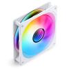 Ventilátor JJonsbo FR-606 fordított légáram ARGB 5V 3PIN, 120mm, fehér