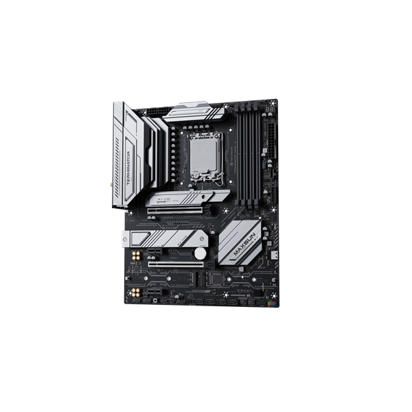 Maxsun Alaplap - Intel MS-TERMINATOR Z890-A WIFI s1851 (Z890, ATX, 4xDDR5 8800MHz, 4xSATA3, 4xM.2, HDMI, DP)