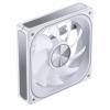 Ventilátor Jonsbo ZA-120 ventilátor, PWM, ARGB - 120mm, fehér, fehér