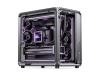 Számítógépház Jonsbo X400 Pro, ATX, Edzett üveg - szürke