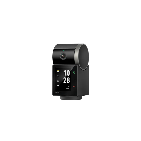 Imou IP wifi PT dómkamera - Rex VT (5MP, 3,6mm, beltéri, H265, IR20m, info kijelző, hívás,SD, mikrofon, hangszóró, 5VDC)