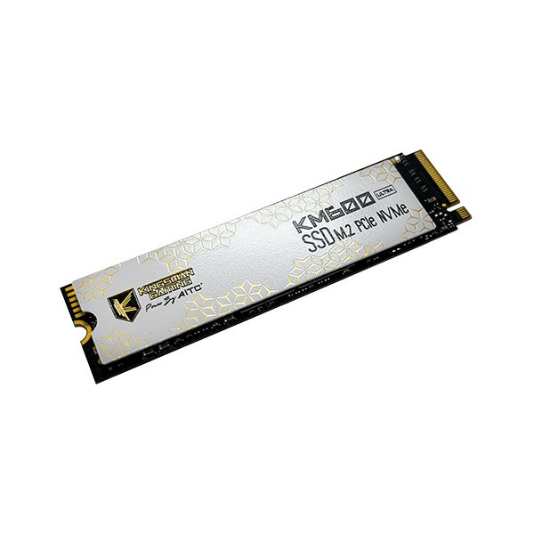 Kingsman SSD 128GB - KM600 ULTRA (3D TLC, M.2 PCIe Gen 3x4, NVMe 1.4, r:3200 MB/s, w:2500 MB/s) Hűtőbordás