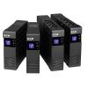 EATON szünetmentes 850VA - ELP850DIN (4 Schuko kimenet, line-interaktív, LCD, USB, szoftver, AVR, rack/torony)
