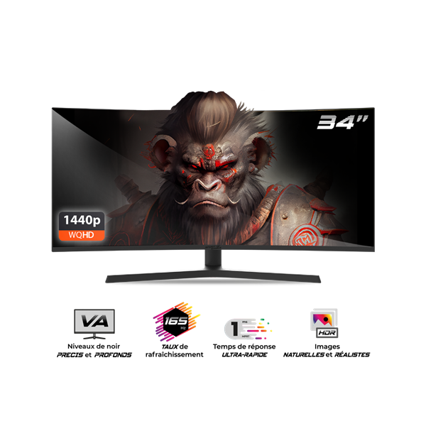 Spirit of Gamer Monitor 34