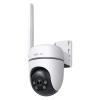 TP-link IP 4G PT dómkamera - Tapo TC40GW (2MP, 3,2mm, kültéri IP66, H264, IR30m, SD, mikr., hangsz.; SIM; PoE/DC)