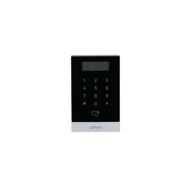 Dahua beléptető vezérlő - ASI1201A-ME (LCD, Keypad; IC+ID kártya; RS485+Wiegand; RJ45; 12VDC)