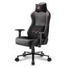 Sharkoon Gamer szék - Skiller SGS30 Black/Pink (állítható magasság; állítható kartámasz; szövet; acél talp; 130kg-ig)