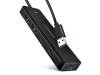 AXAGON HUE-C2A 2x USB3.2 Gen 1 + 2x USB-C 5Gbps Travel hub, USB-C power IN, w. 19cm Type-A cable