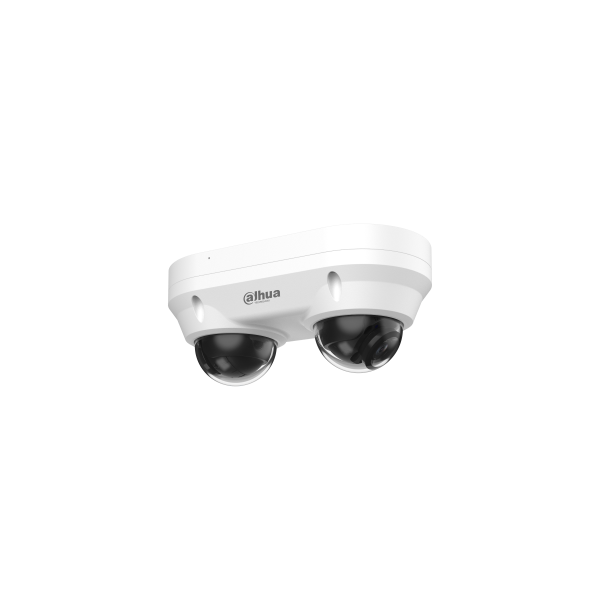 Dahua IP Dual dómkamera - IPC-HDBW2449F-AS-E2-IL (4MP, 2,8mm, IR+LED25m; H265+, IP67, ICR, WDR, IK10, mikrofon)