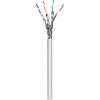 Manhattan Kábel - S/FTP Fali kábel dob (100m, réz, 23AWG, LSZH, CPR-Dca rated, Cat6a, Szürke)