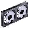 Ventilátor Jonsbo ZB-240 Infinity Mirror ARGB fordított légáram PWM  240mm, fekete