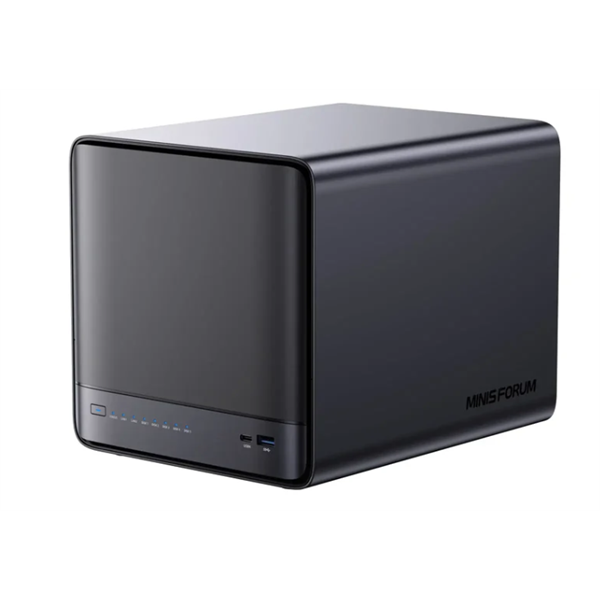 MinisForum AI NAS - N5 Pro (AMD Ryzen AI 9 HX Pro 370, 16GB, 128GB, Miniscloud OS)