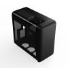 HYTE X50 Midi Tower Pc ház - Pitch Black, Fekete