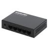 Manhattan Switch - 5 port, 1Gbps, fém ház, IEEE 802.3az, Fekete