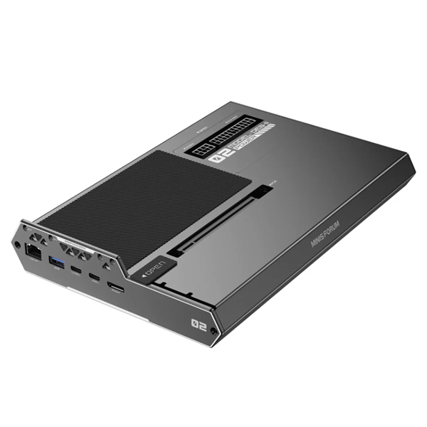 MinisForum eGPU Dokkoló - DEG2 (Dual OCuLink, PCIE4.0*4, ATX/SFX, M.2 2280 SSD)