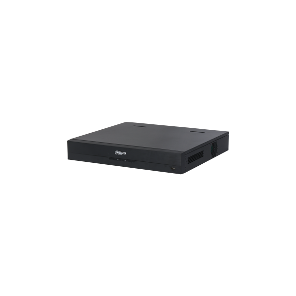 Dahua NVR Rögzítő - NVR5432-EI (32 csatorna, H265+, 32MP, 384Mbps, HDMI+VGA, 2xUSB, 4xSata, AI)