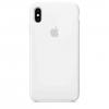 Apple iPhone XS MAX Szilikon tok  Fehér MRWF2